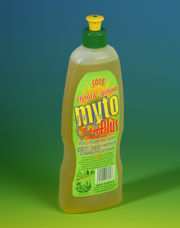 Myto-Plus - nový koncept produktu včetně nové láhve s uzávěrem s dávkovacím uzávěrem